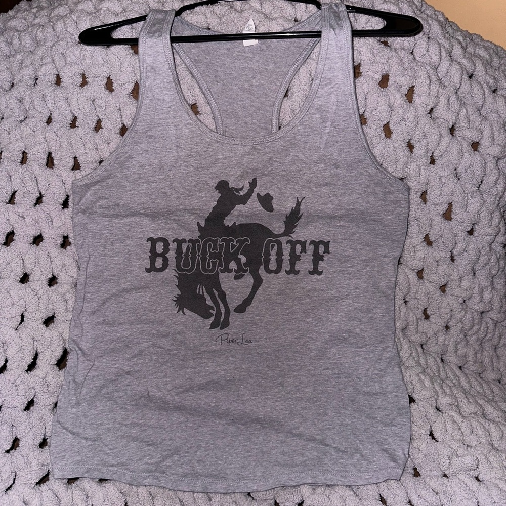 Buck Off tank top XL